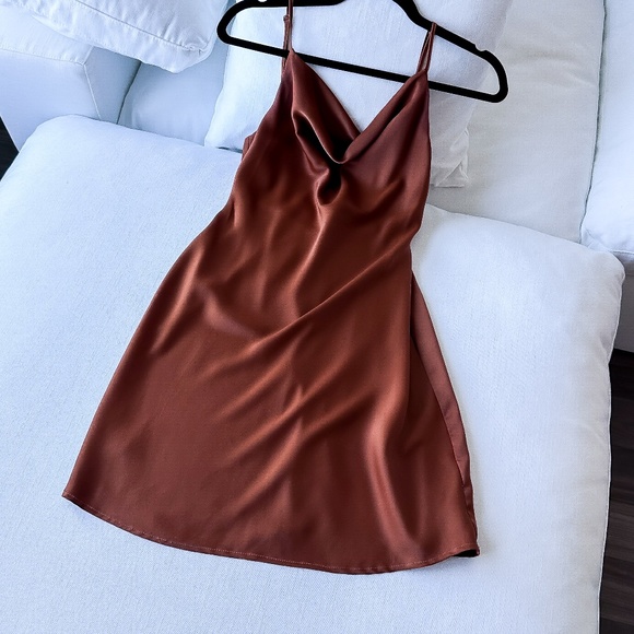 Urban Outfitters Silk Dress - S - Picture 1 of 6